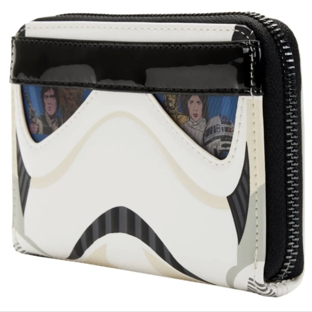 Loungefly Star Wars Stormtrooper Lenticular Cosplay Mini Backpack and Wallet